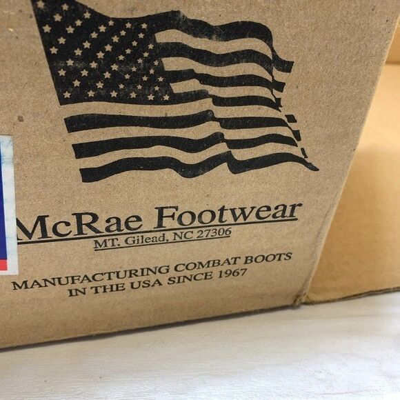 NEW Military McRae 13R US Army Combat Work Hot Weather Tan Desert Quality Boots